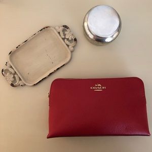 Coach Cosmetic Case — New!